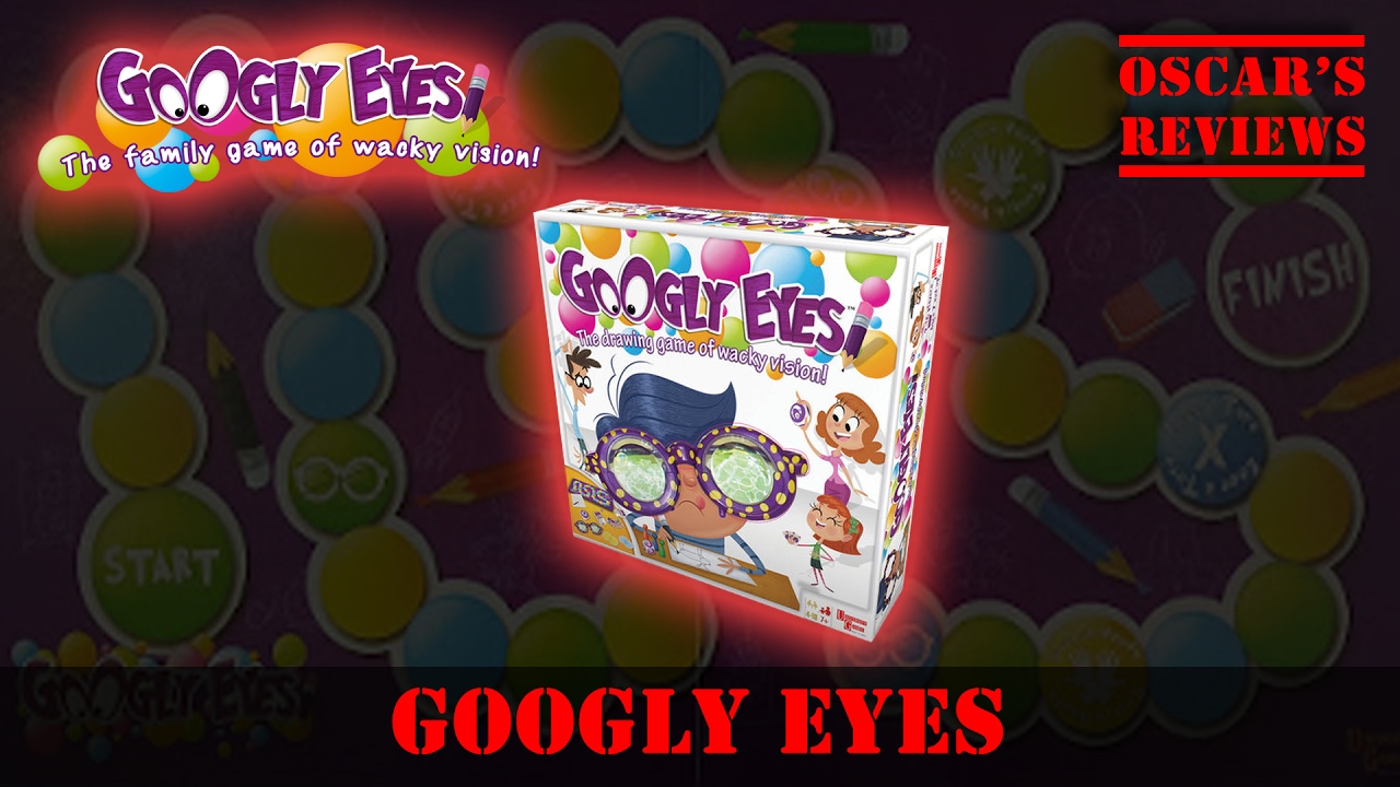 Kids Playing Googly Eyes! The Family Game of Wacky Vision – Drawing Game Review