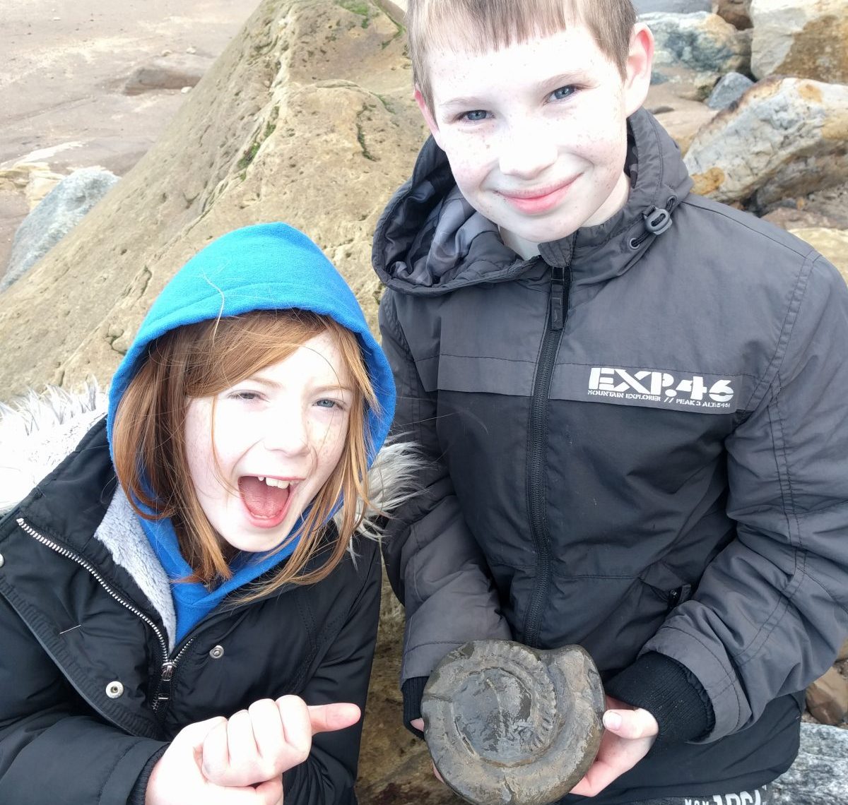 First-Time Fossil Hunting in Whitby – What Did We Find?