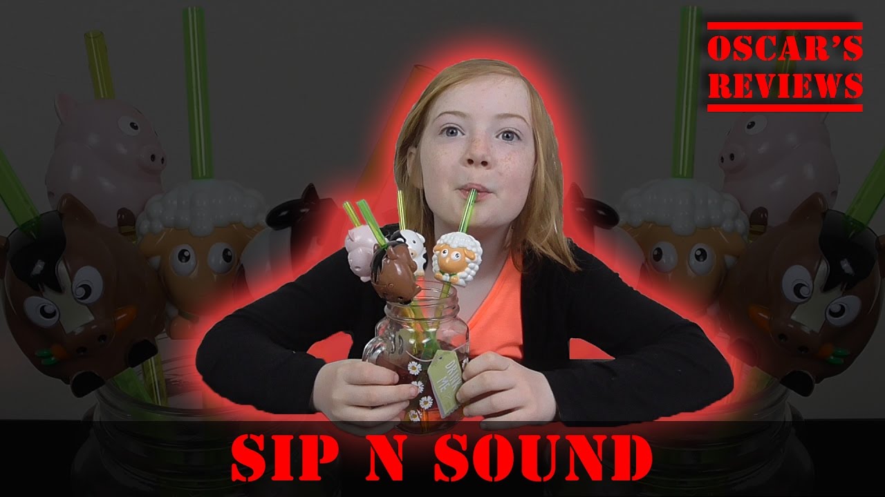 Sip n Sound – A Kid’s Review of These Novelty Farm Animal Drinking Straws