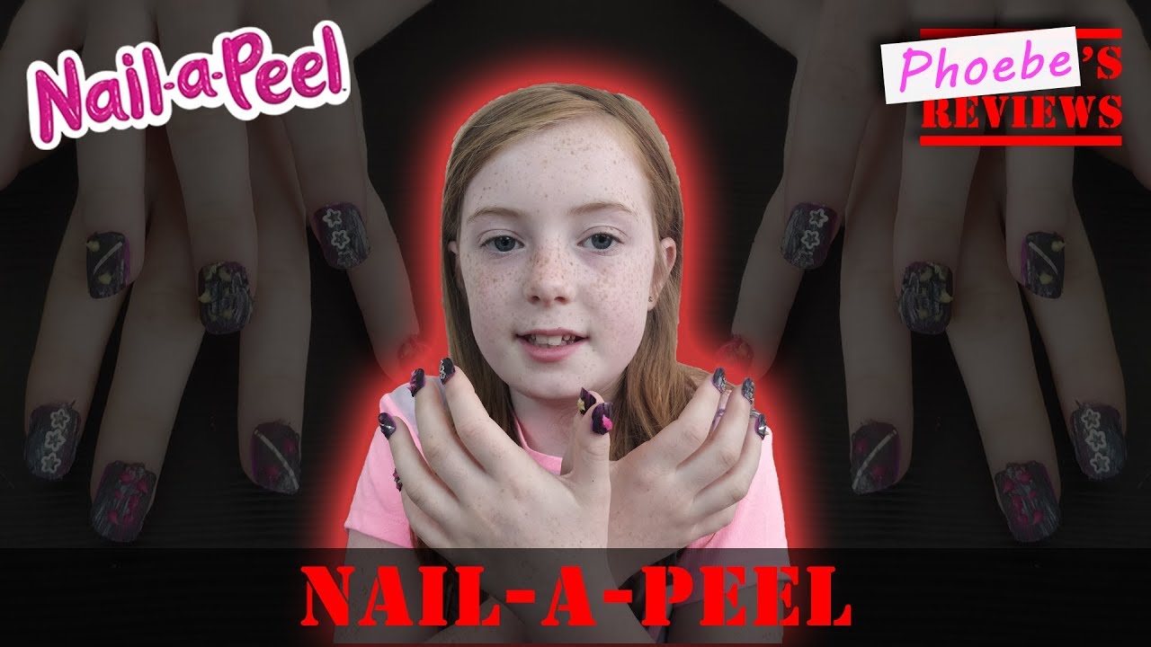 Nail-a-Peel – a Kid’s Demo and Review of The Gel-a-Peel False Nails